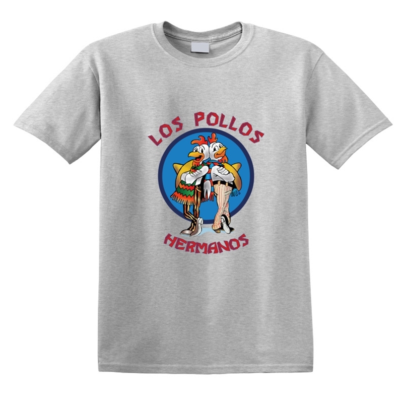 LOS POLLOS Hermanos Breaking Bad T Shirts Heisenberg Casual Streetwear Harajuku Funny T-Shirt Camiseta Masculina Tee Shirt 210420, White;black
LOS POLLOS Hermanos Breaking Bad T Shirts Heisenberg Casual Streetwear Harajuku Funny T-Shirt Camiseta Masculina Tee Shirt 210420, White;black