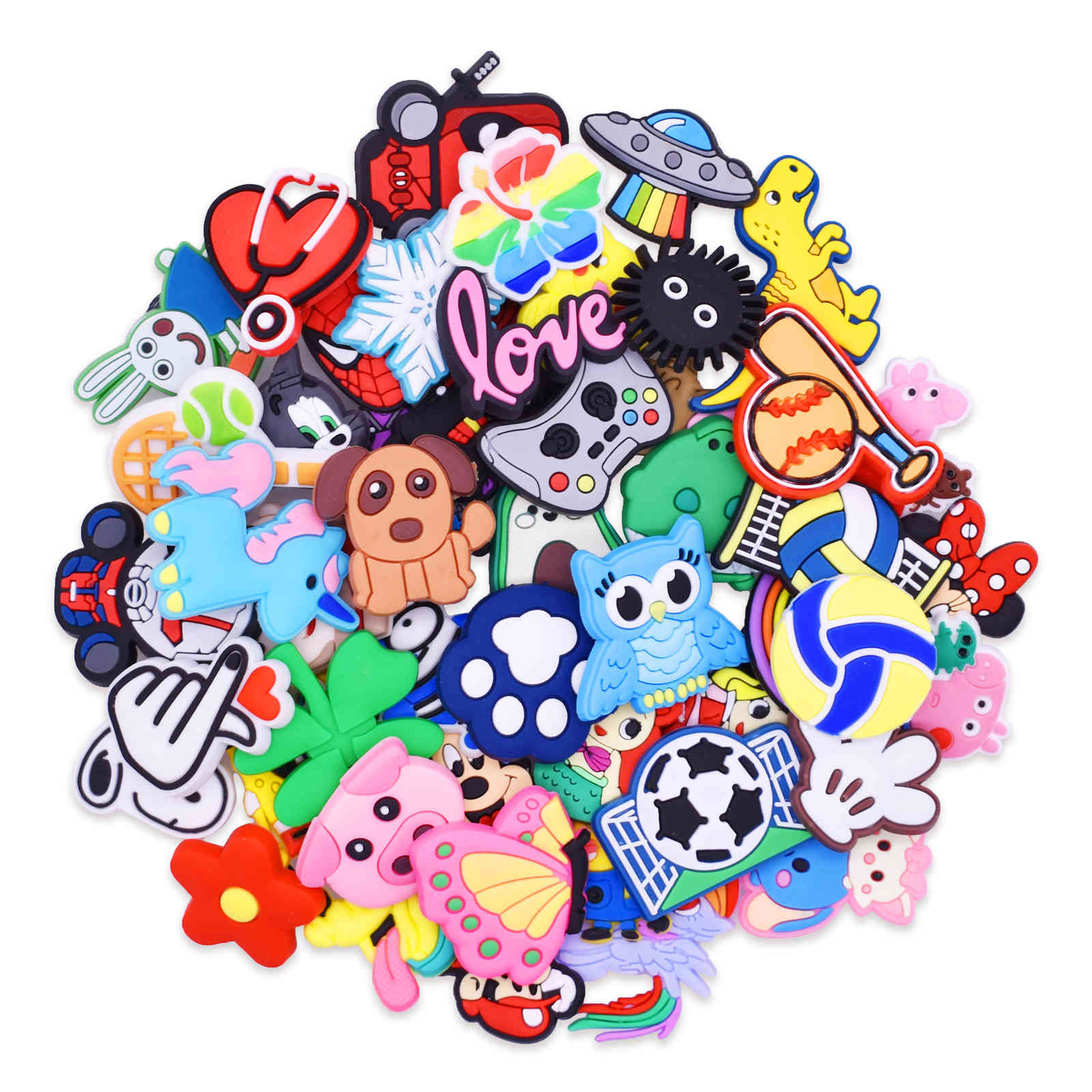 30-200PCS Whole Random Cartoon Pig Shoes Charms Animal Croc Buckle For Kids X-mas Party Gift Shoe Decration Accessories
30-200PCS Whole Random Cartoon Pig Shoes Charms Animal Croc Buckle For Kids X-mas Party Gift Shoe Decration Accessories