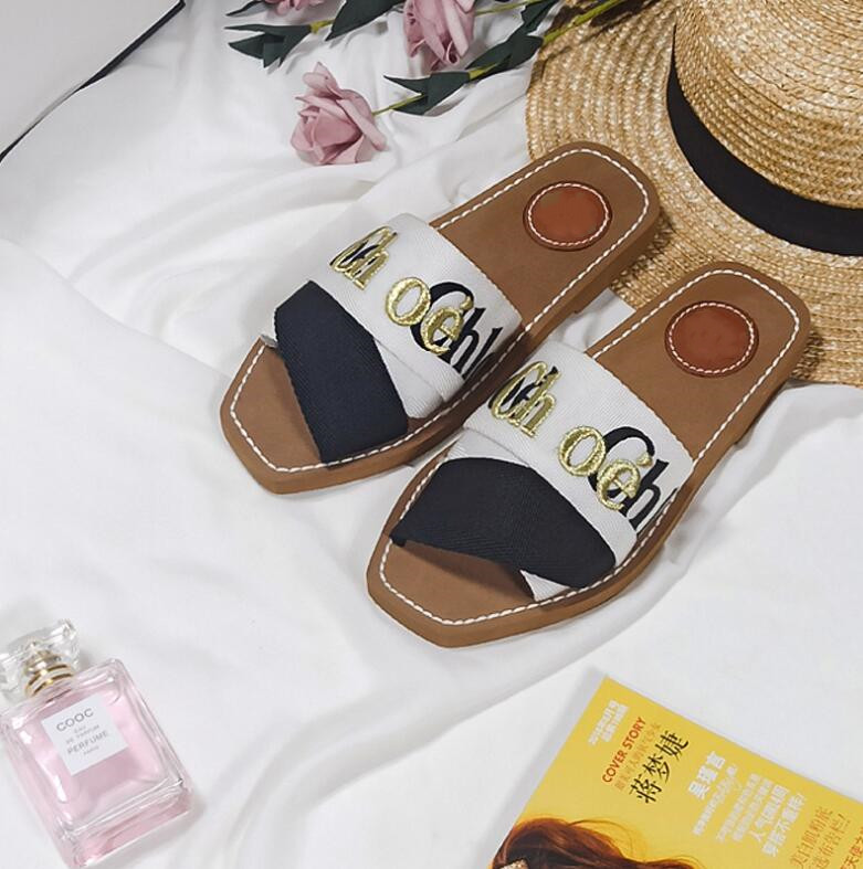2021 Newest Branded Women Woody Mules Fflat Slipper Deisgner Lady Lettering Fabric Outdoor Leather Sole Slide Sandal Large Size us4-us10, Beige/black
2021 Newest Branded Women Woody Mules Fflat Slipper Deisgner Lady Lettering Fabric Outdoor Leather Sole Slide Sandal Large Size us4-us10, Beige/black