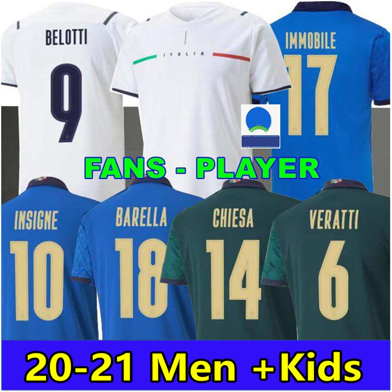 2021 INSIGNE Italy soccer jerseys Fans Player Version VERRATTI BELOTTI BARELLA IMMOBILE 21 2022 football shirt CHIELLINI BONUCCI SENSI JORGI, Black;yellow
2021 INSIGNE Italy soccer jerseys Fans Player Version VERRATTI BELOTTI BARELLA IMMOBILE 21 2022 football shirt CHIELLINI BONUCCI SENSI JORGI, Black;yellow