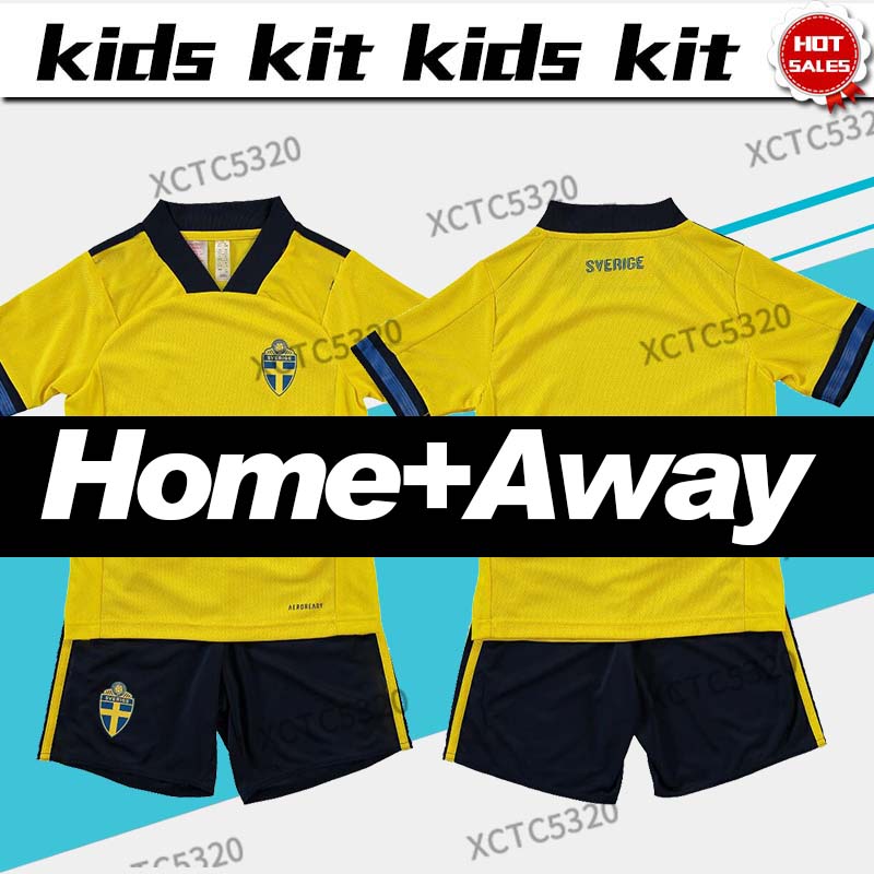 21 22 Kids kit Sweden soccer jersey #11 IBRAHIMOVIC soccer shirt Home yellow Away blue Child football uniforms On sale, No name no number
21 22 Kids kit Sweden soccer jersey #11 IBRAHIMOVIC soccer shirt Home yellow Away blue Child football uniforms On sale, No name no number