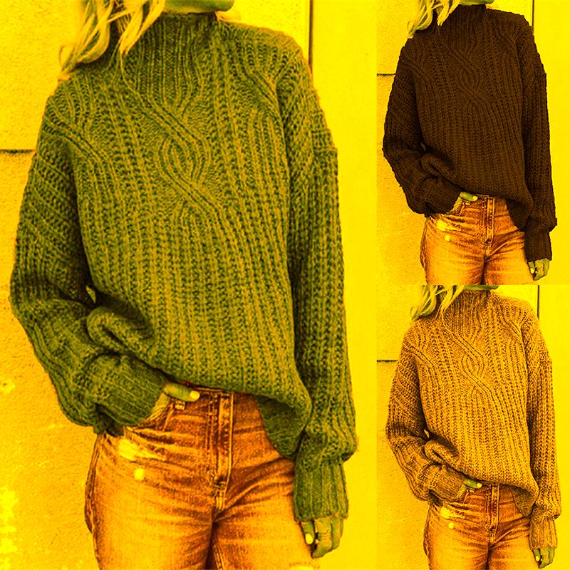 Women's Sweaters Long Sleeve Knitted Sweater Women Casual Autumn Winter Solid Knitwear Pullovers Tops Sueter-Mujer 2022, White;black
Women's Sweaters Long Sleeve Knitted Sweater Women Casual Autumn Winter Solid Knitwear Pullovers Tops Sueter-Mujer 2022, White;black