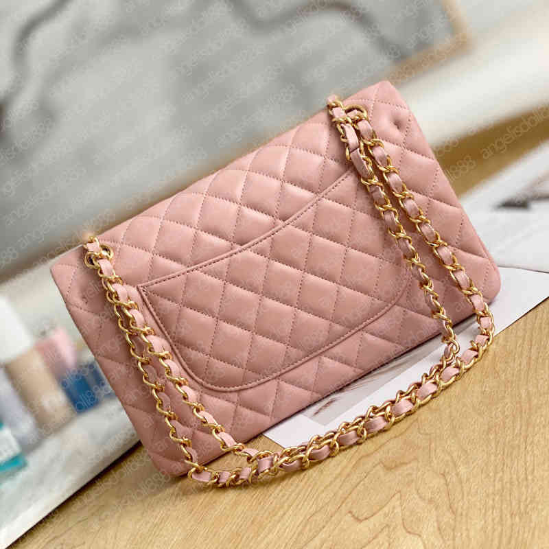 Women classic quilted chain double flap bag with series number original box medium 25cm calfskin caviar real leather purses top quality
Women classic quilted chain double flap bag with series number original box medium 25cm calfskin caviar real leather purses top quality
