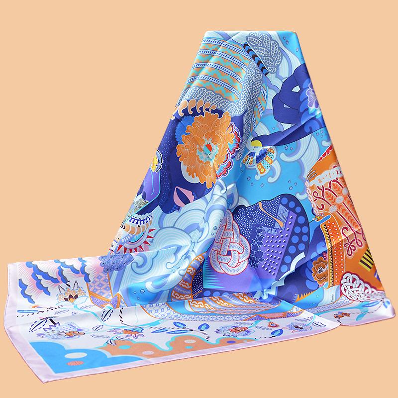 Scarves HuaJun 2 Store|| Pink Little Lady "Carré 90 Duo Cosmique" Silk Square Scarf, Twill Printing Process, Hand Sewing
Scarves HuaJun 2 Store|| Pink Little Lady "Carré 90 Duo Cosmique" Silk Square Scarf, Twill Printing Process, Hand Sewing