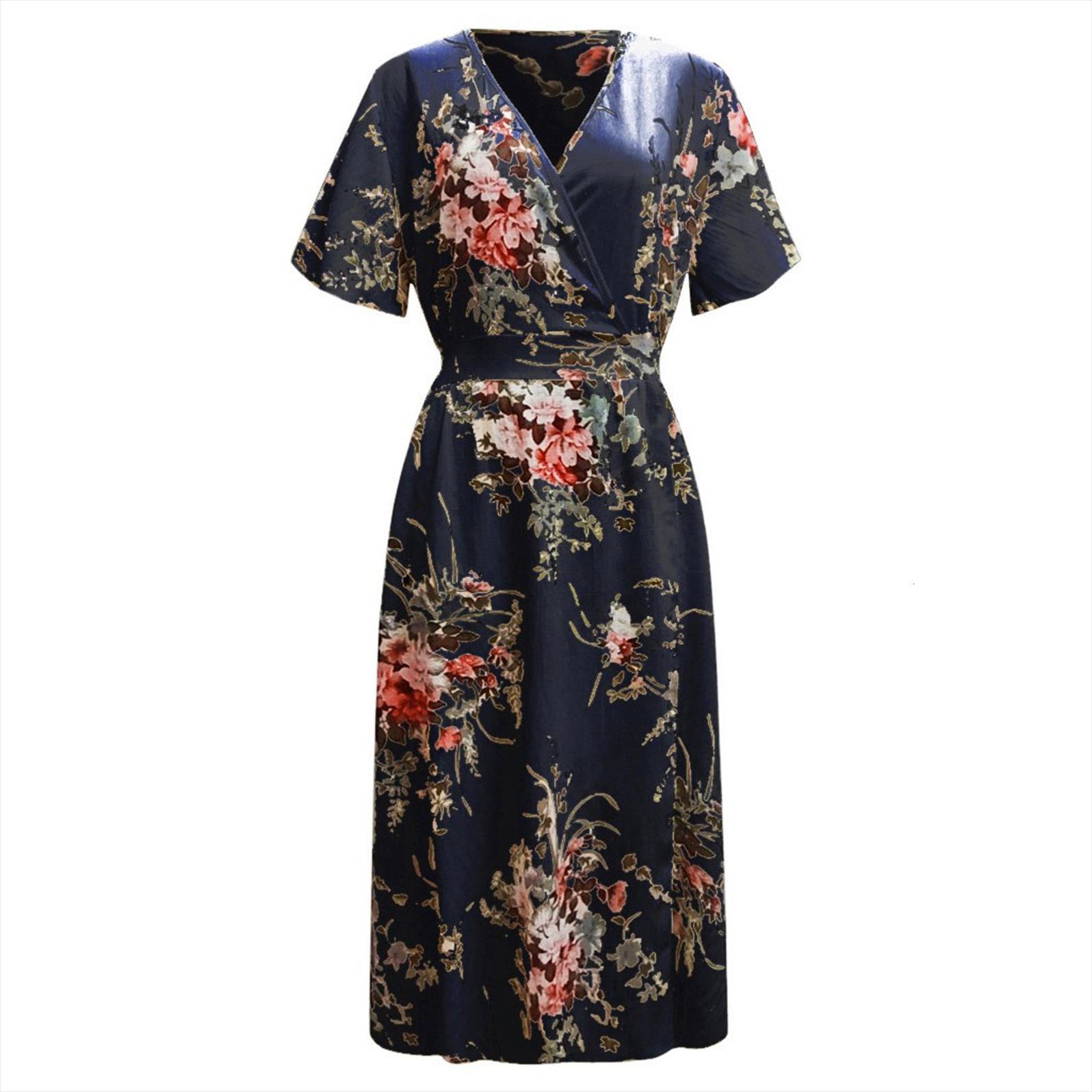 boho floral printed summer women dresses plus size maxi with short sleeve v neck elegant sundress vestido de mujer, Black;gray
boho floral printed summer women dresses plus size maxi with short sleeve v neck elegant sundress vestido de mujer, Black;gray