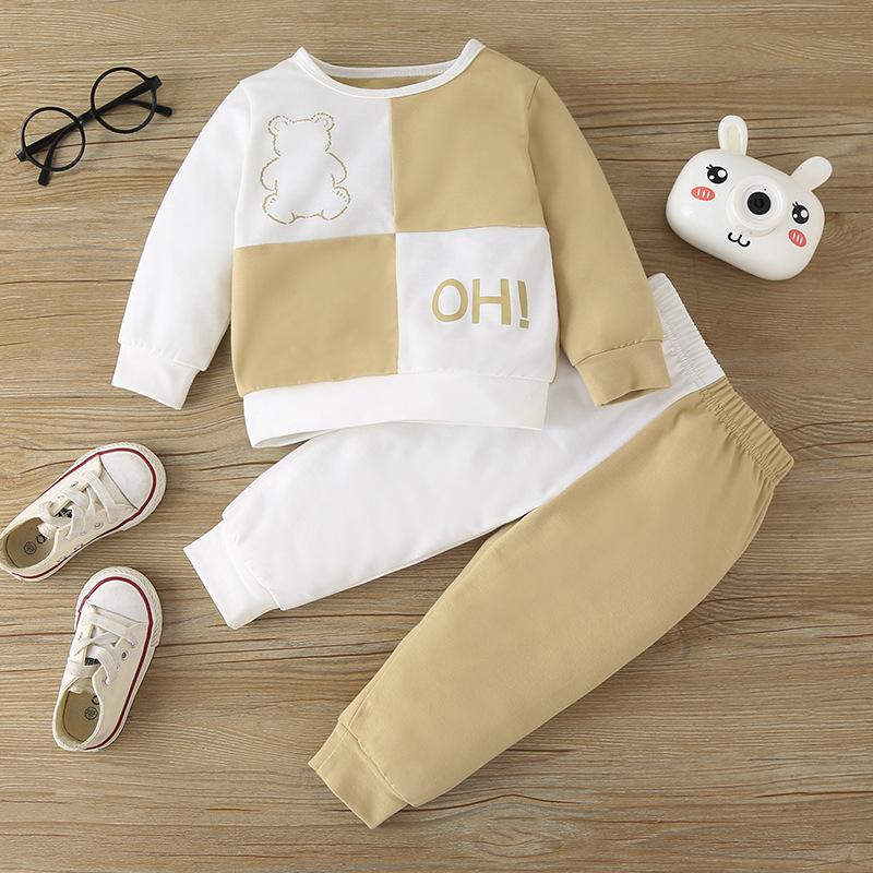 Clothing Sets 2021 Winter Children Casual Long Sleeve O Neck Plaid Print Bear T-shirt Patchwork Pants Cute 2Pcs Girls Clothes, White
Clothing Sets 2021 Winter Children Casual Long Sleeve O Neck Plaid Print Bear T-shirt Patchwork Pants Cute 2Pcs Girls Clothes, White