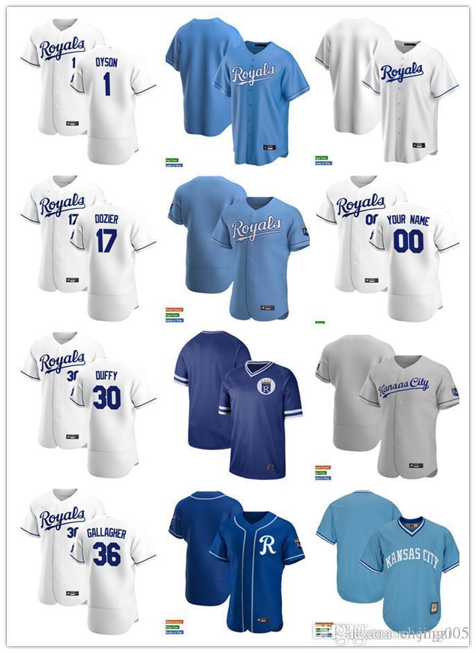 Men Women Youth 17 Hunter Dozier 30 Danny Duffy 1 Jarrod 36 Cam Gallagher Custom Baseball Jersey Blank blue white gray, Colour
Men Women Youth 17 Hunter Dozier 30 Danny Duffy 1 Jarrod 36 Cam Gallagher Custom Baseball Jersey Blank blue white gray, Colour