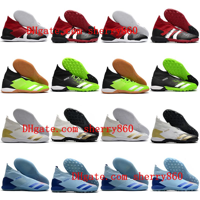 PREDATOR 20.3 TF IC Soccer Shoes Indoor Turf Cleats For Mens High Tops Leather Trainers Laceless Lace Football Boots
PREDATOR 20.3 TF IC Soccer Shoes Indoor Turf Cleats For Mens High Tops Leather Trainers Laceless Lace Football Boots
