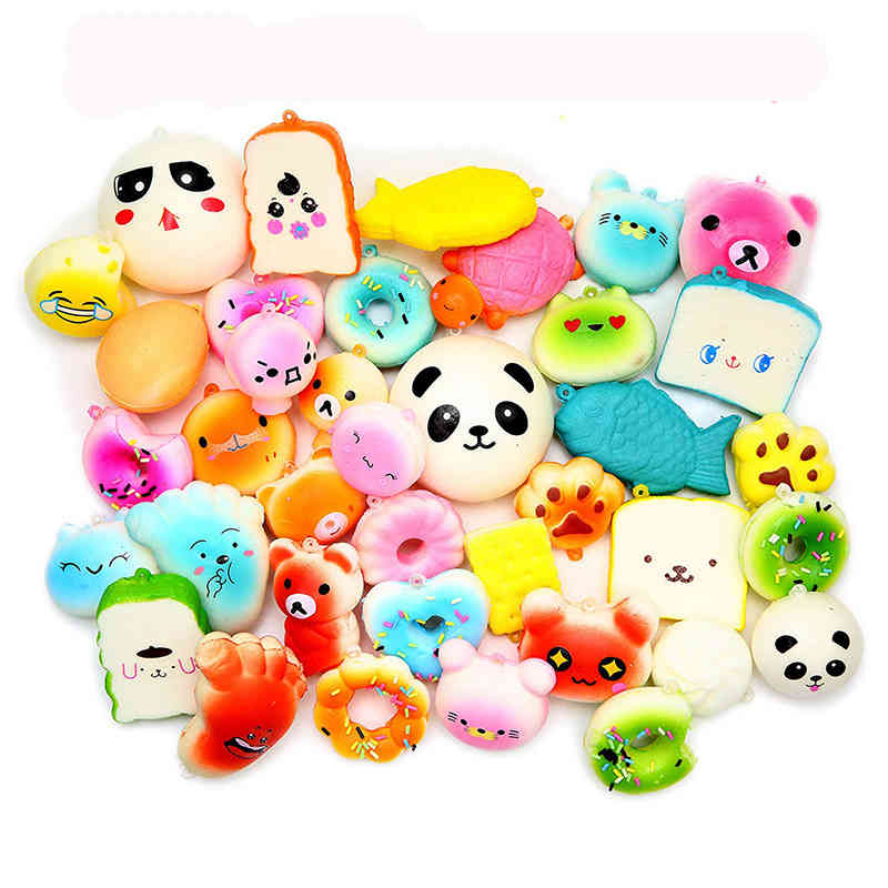 Antistress Squishy Kawaii Toys Slow Rising Squeeze Animals Fruits Donuts Bread Cake Food Anti Stress Reliver Relief Mini Toy Y0410
Antistress Squishy Kawaii Toys Slow Rising Squeeze Animals Fruits Donuts Bread Cake Food Anti Stress Reliver Relief Mini Toy Y0410