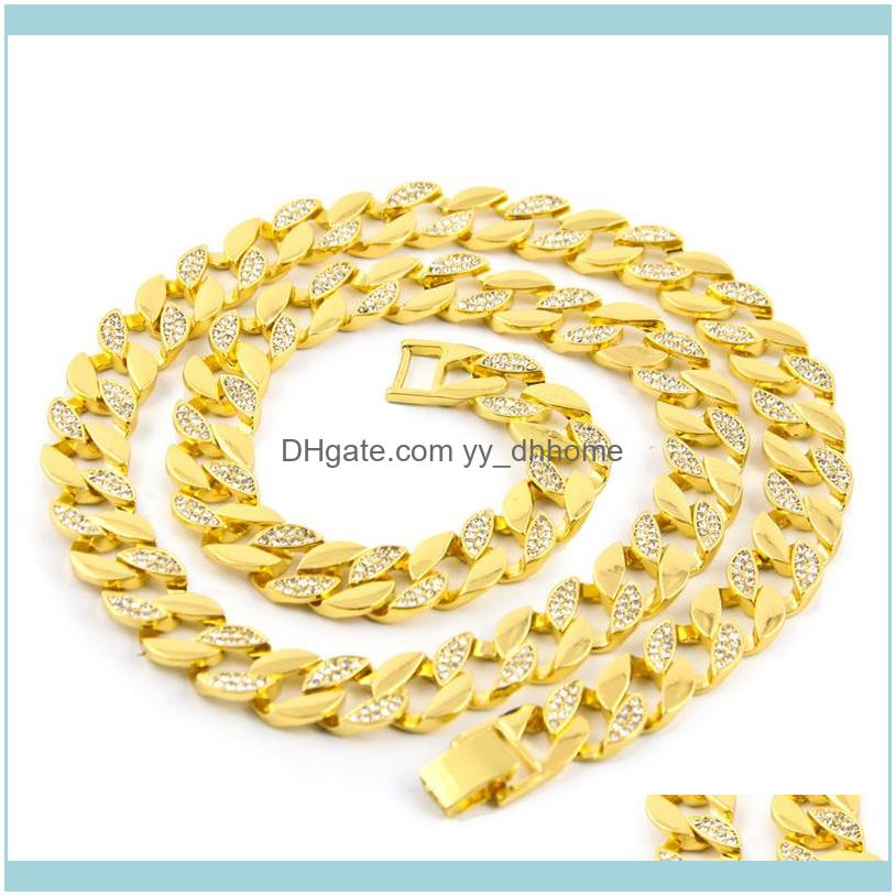 Chains Necklaces & Pendants Jewelrychains Iced Out Mens Necklace Luxury Rhinestone Gold Chain Hip Hop Jewelry Hipster Curb For Men Drop Deli
Chains Necklaces & Pendants Jewelrychains Iced Out Mens Necklace Luxury Rhinestone Gold Chain Hip Hop Jewelry Hipster Curb For Men Drop Deli