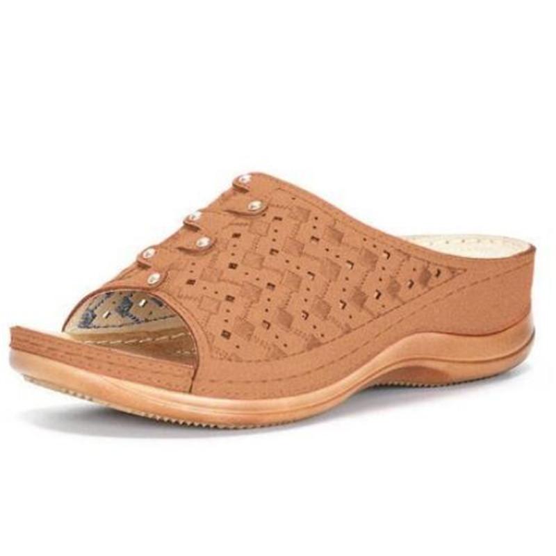Large Size Slippers Women 2021 Summer Casual Sandals Womens Slope With Thick Bottom Non-slip Fashion Women's Shoes Platform, Black
Large Size Slippers Women 2021 Summer Casual Sandals Womens Slope With Thick Bottom Non-slip Fashion Women's Shoes Platform, Black