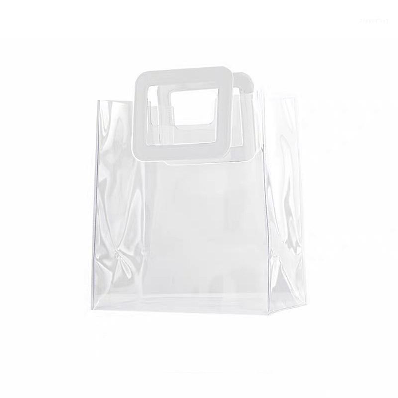 Gift Wrap 1pc Transparent PVC Flower Bouquet Portable Bag DIY Birthday Valentine's Day Packaging Pouch
Gift Wrap 1pc Transparent PVC Flower Bouquet Portable Bag DIY Birthday Valentine's Day Packaging Pouch