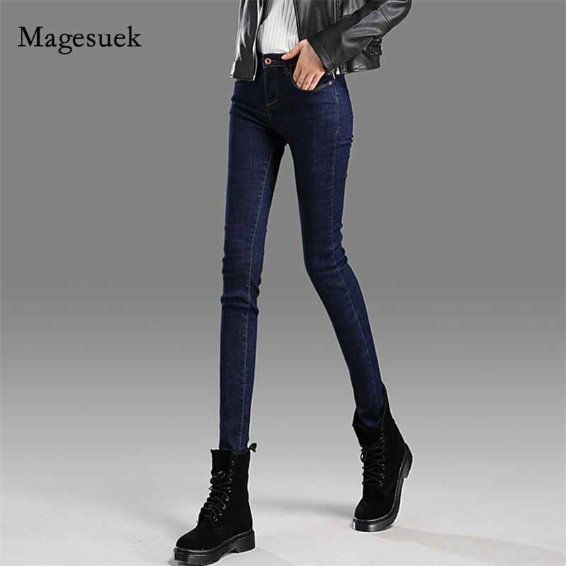 Skinny High Waist Jeans Korean Style Woman Black for Women Spring and Autumn Elastic Cotton Denim Trousers 10833 210518, Blue black
Skinny High Waist Jeans Korean Style Woman Black for Women Spring and Autumn Elastic Cotton Denim Trousers 10833 210518, Blue black