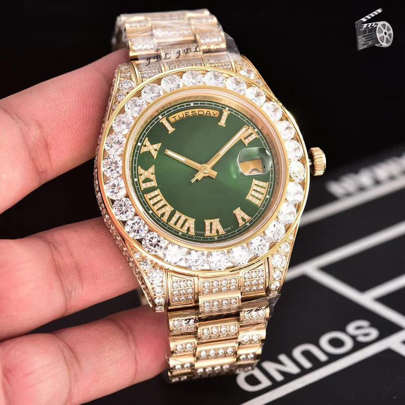 Top Quality diamond automatic luxury watch oyster perpetual Self-wind 45MM mens watches Wristwatches iced out watch montre de luxe, Green
Top Quality diamond automatic luxury watch oyster perpetual Self-wind 45MM mens watches Wristwatches iced out watch montre de luxe, Green