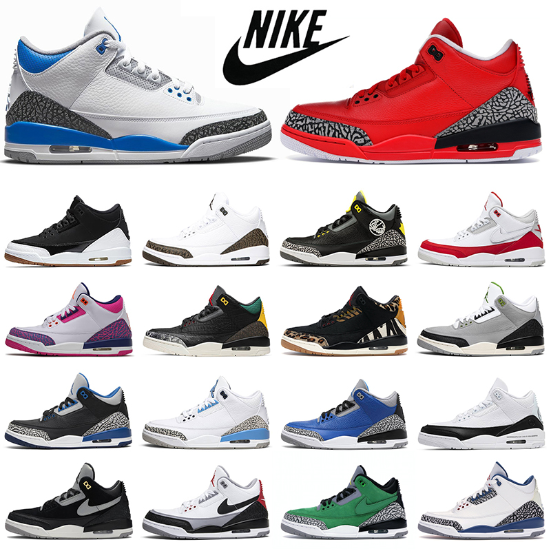 Air Jordan Retro 3 3s Basketball Shoes Jumpman AJ3 Racer Blue Cool Grey Rust Pink Katrina Tinker JTH Black Cement Sports Sneakers Mens Trainers, City of flight
Air Jordan Retro 3 3s Basketball Shoes Jumpman AJ3 Racer Blue Cool Grey Rust Pink Katrina Tinker JTH Black Cement Sports Sneakers Mens Trainers, City of flight