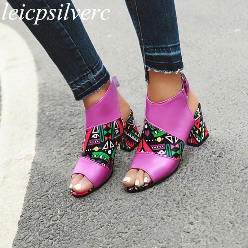 Women's Sandals High Heel Peep Toe Thick Heels Hook Loop Ankle Wrap Mixed-colors 2021 Sexy Fashion Casual Big Size 34-43, Black
Women's Sandals High Heel Peep Toe Thick Heels Hook Loop Ankle Wrap Mixed-colors 2021 Sexy Fashion Casual Big Size 34-43, Black
