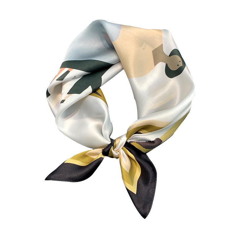 Scarves Fashion Silk Hair Scarf Women Handkerchief 2022 Square 100% Pure Shawls Wraps Foulard, Blue;gray
Scarves Fashion Silk Hair Scarf Women Handkerchief 2022 Square 100% Pure Shawls Wraps Foulard, Blue;gray