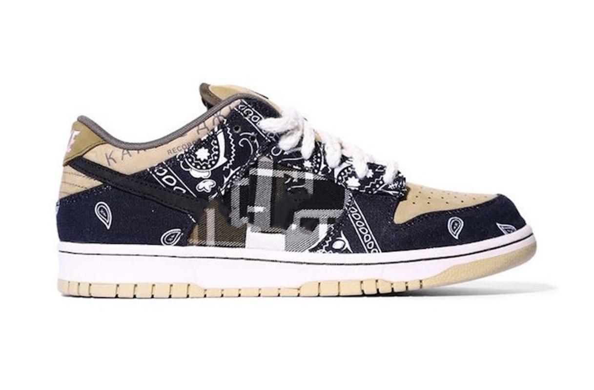 Mens SB Low Cactus Jack Flat Shoes Womens Black Parachute Beige Petra Brown Designer Sports Sneakers Size US5.5-11 Ship With Shoebox
Mens SB Low Cactus Jack Flat Shoes Womens Black Parachute Beige Petra Brown Designer Sports Sneakers Size US5.5-11 Ship With Shoebox
