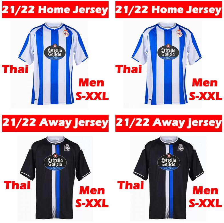 21/22 Deportivo de La Coruna Soccer Jerseys Home third kit MOLLEJO 2021 2022 M.KONE SABIN AKETXE SANTOS jersey Football Shirt TOPFGDHM