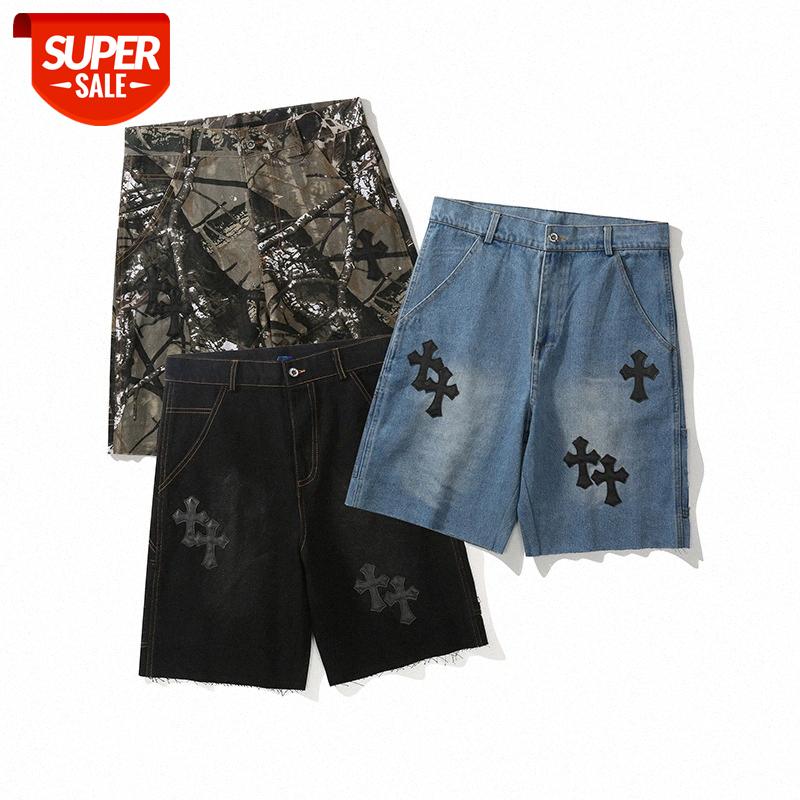 LawFoo national men's wear retro cross embroidery five-point pants casual #YK7c, Black
LawFoo national men's wear retro cross embroidery five-point pants casual #YK7c, Black