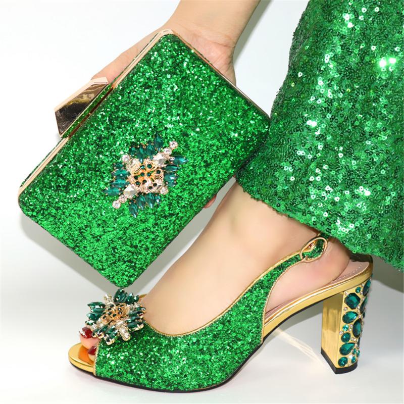 Dress Shoes 2021 Green Evening And Bag Fashion Woman Sandals With Handbag Set Ladies High Heels Pumps Clutch CR102 Heel Height 9CM, Sky blue
Dress Shoes 2021 Green Evening And Bag Fashion Woman Sandals With Handbag Set Ladies High Heels Pumps Clutch CR102 Heel Height 9CM, Sky blue