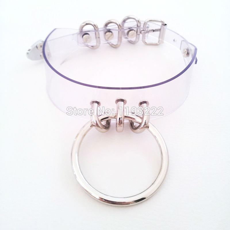 Chokers Cute Punk Gothic Sexy Gold Handmade O Round Leather Collar Necklace Clear PVC Vinyl Choker
Chokers Cute Punk Gothic Sexy Gold Handmade O Round Leather Collar Necklace Clear PVC Vinyl Choker