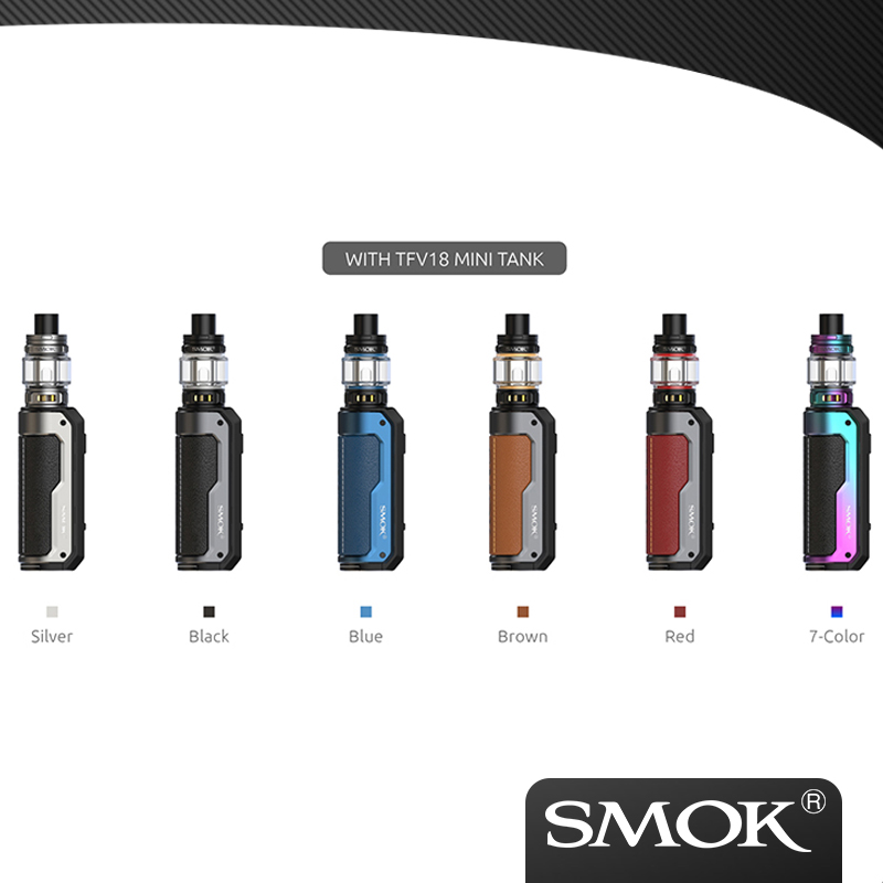 100% Original SMOK Fortis Kit 80W Powered by Single 18650/21700 battery With 6.5ml TFV18 Mini tank adopts 510 thread 0.96" TFT color screen, Multi
100% Original SMOK Fortis Kit 80W Powered by Single 18650/21700 battery With 6.5ml TFV18 Mini tank adopts 510 thread 0.96" TFT color screen, Multi