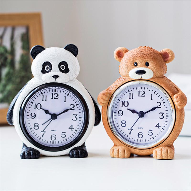Desk & Table Clocks Resin Children's Room Alarm Clock Bedroom Cartoon Cute Animal Bedside Creative European Office Desktop
Desk & Table Clocks Resin Children's Room Alarm Clock Bedroom Cartoon Cute Animal Bedside Creative European Office Desktop