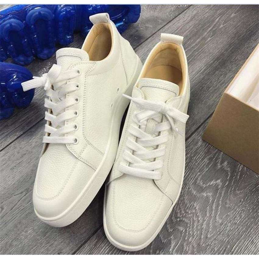 Factory Wholesale Grained Classic Rantulow Flat Leather Sneakers Bottom Junior Lowcut Mens Shoes Red Sole xianghuaqiang, Black
Factory Wholesale Grained Classic Rantulow Flat Leather Sneakers Bottom Junior Lowcut Mens Shoes Red Sole xianghuaqiang, Black