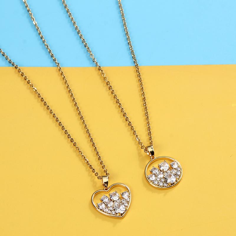 Pendant Necklaces Fashion Plated Heart Necklace Adjustable Chain Gold Color For Women Girl Jewelry Choker
Pendant Necklaces Fashion Plated Heart Necklace Adjustable Chain Gold Color For Women Girl Jewelry Choker