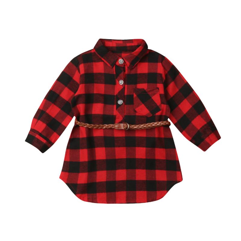 Girl's Dresses Christmas Kid Baby Girl Dress Born Girls Red Plaid T Shirt Long Sleeve Princess Party Xmas Clothes, Red;yellow
Girl's Dresses Christmas Kid Baby Girl Dress Born Girls Red Plaid T Shirt Long Sleeve Princess Party Xmas Clothes, Red;yellow
