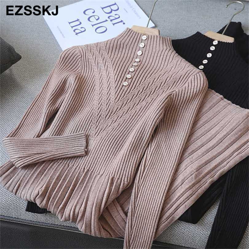 Autumn Winter Knit midi Long Dres Casual HIGH Neck Slim Bodycon Sweater Dresses Office Lady thick A-line pleated dress 211109, Gray
Autumn Winter Knit midi Long Dres Casual HIGH Neck Slim Bodycon Sweater Dresses Office Lady thick A-line pleated dress 211109, Gray