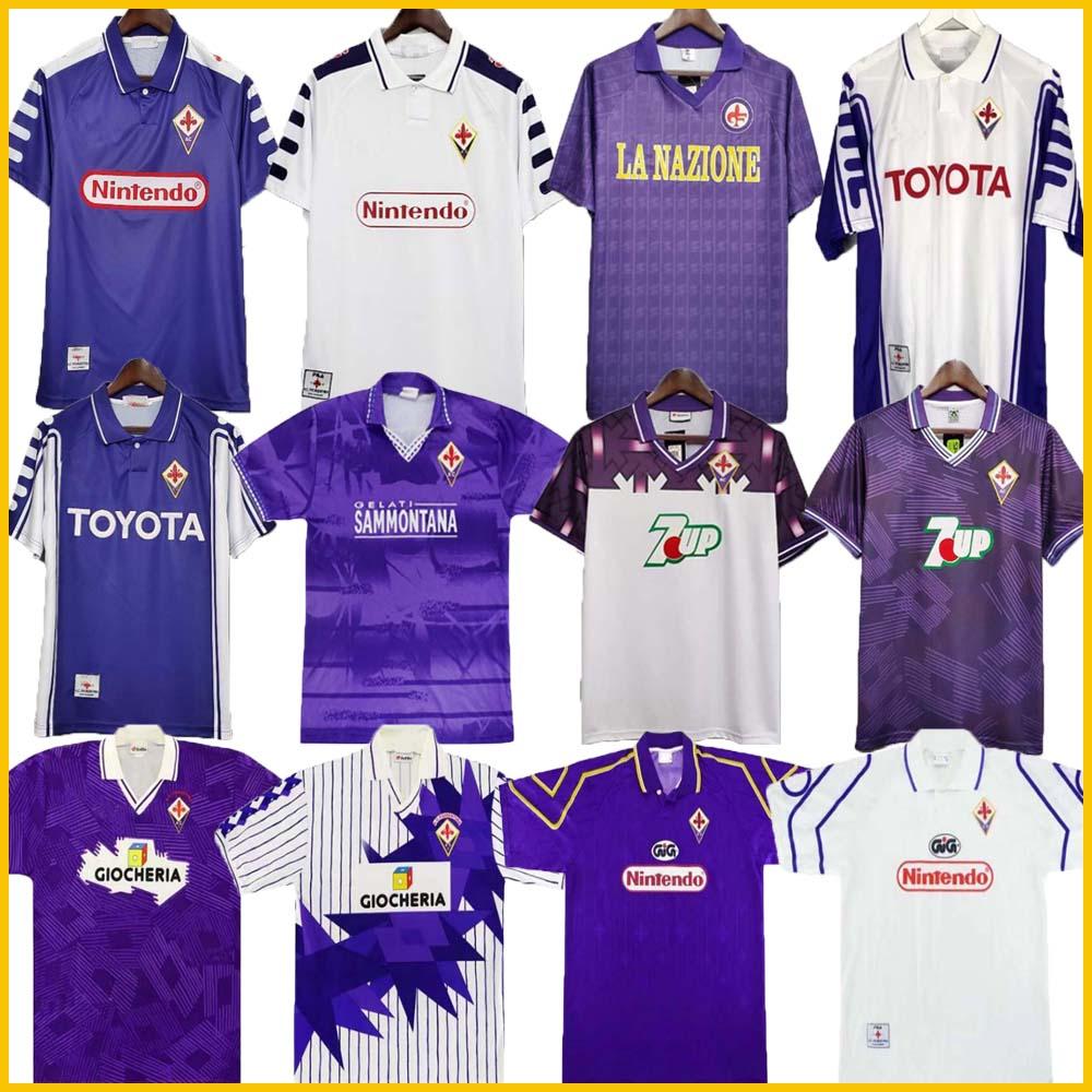 (With VAT) Fiorentina Retro Fútbol Jersey 91 92 93 94 95 96 97 98 99 00 Batistuta Rui Costa Costa Vintage Home Football Shirt 2000 Camisas de Futebol, 98/99 home long
(With VAT) Fiorentina Retro Fútbol Jersey 91 92 93 94 95 96 97 98 99 00 Batistuta Rui Costa Costa Vintage Home Football Shirt 2000 Camisas de Futebol, 98/99 home long