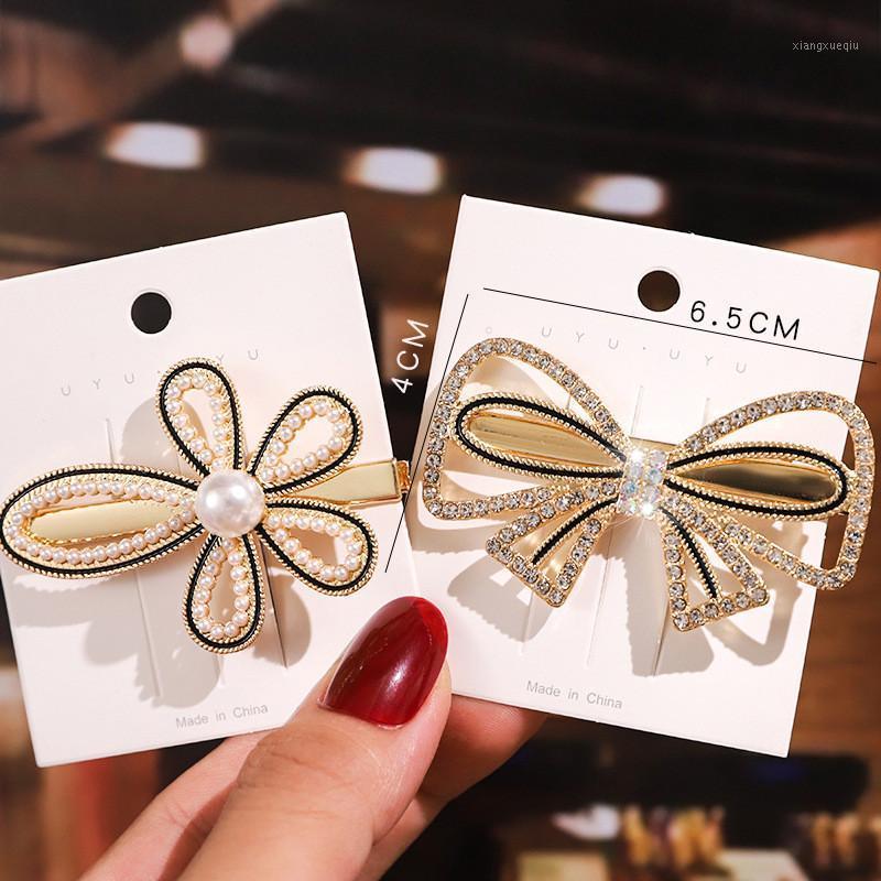 Crystal Flower Bow Pearls Hair Clips Pin For Women Geometric Headwear Girls Sweet Hairpins Accessories Pins & Barrettes, Golden;silver
Crystal Flower Bow Pearls Hair Clips Pin For Women Geometric Headwear Girls Sweet Hairpins Accessories Pins & Barrettes, Golden;silver