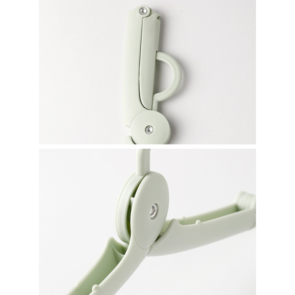 Portable Foldable Clothes Hanger Rack Non-Slip Windproof Drying Wind antiskid Organizer Holder for Travel Home Camping