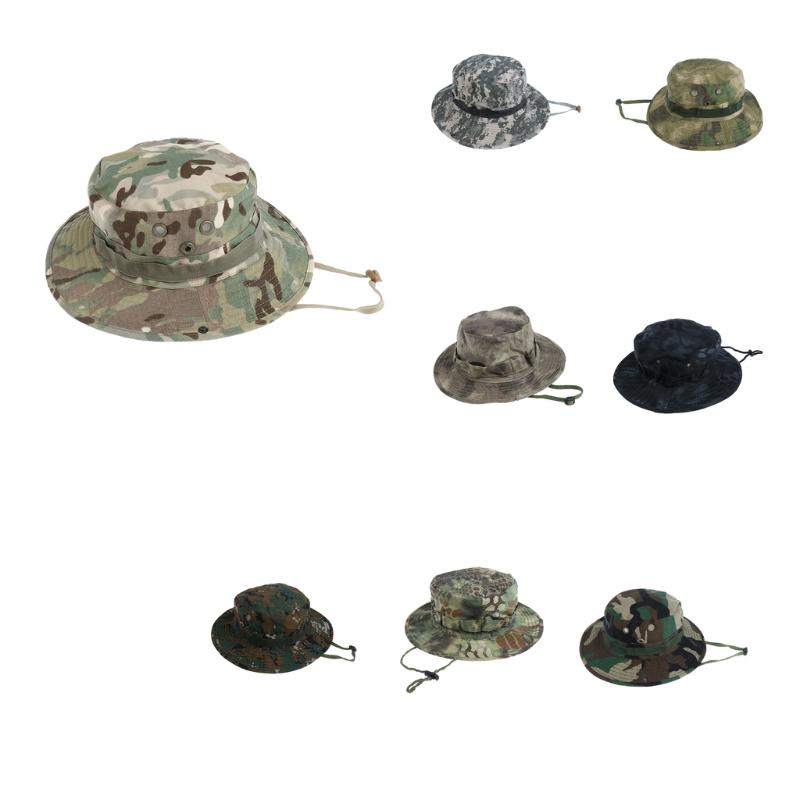 Outdoor Hats 1pcs Camouflage Camping Hiking Fishing Sun Hat Headwear Headgear Head Circumference 52 - 65cm, Black
Outdoor Hats 1pcs Camouflage Camping Hiking Fishing Sun Hat Headwear Headgear Head Circumference 52 - 65cm, Black