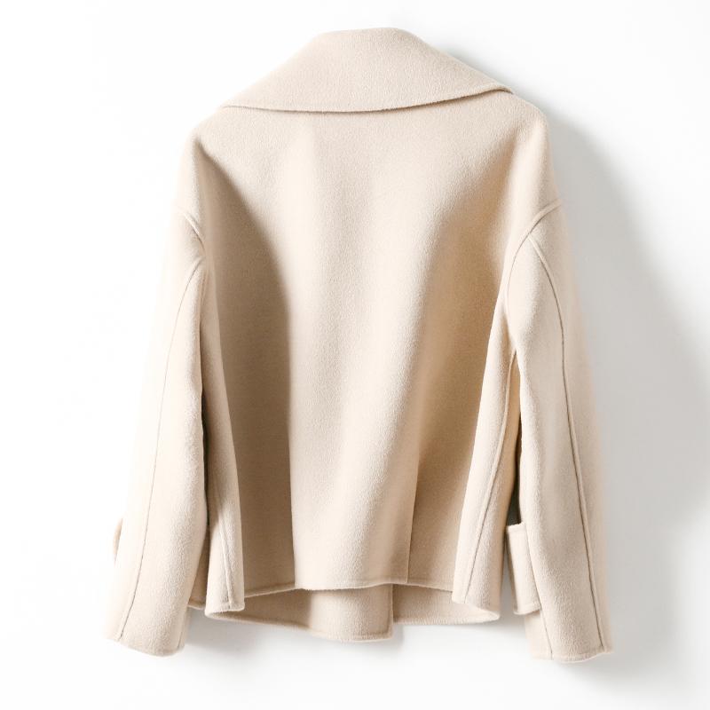 Women' Wool & Blends Autumn 200% Winter Women Double-side Woolen Coat Female Korean Vintage Short Jacket X252900HCH29260 MY292, Blue
Women' Wool & Blends Autumn 200% Winter Women Double-side Woolen Coat Female Korean Vintage Short Jacket X252900HCH29260 MY292, Blue