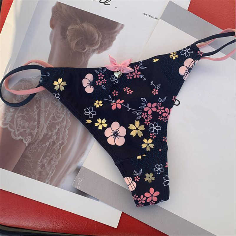 6PCS/Set Women Sexy Briefs Colorful Low Waist Underpants Sexy Panties Ladies Woman's Sweet Underwear Intimate Lingerie Female 211021