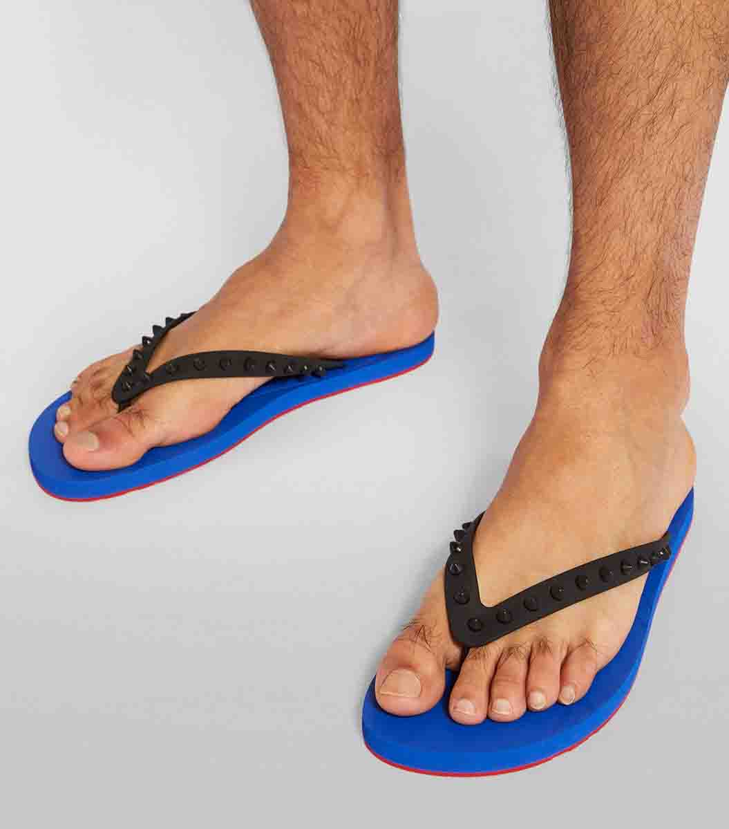 #36-46 Couple's slippers summer beach slide redbottoms Rubber flip flop Men's flips studded flip-flops spiked leather black blue white with boxes
#36-46 Couple's slippers summer beach slide redbottoms Rubber flip flop Men's flips studded flip-flops spiked leather black blue white with boxes