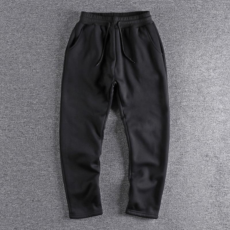 Men's Pants 2021 Winter Plush Thickened Warm Fit Straight Casual Solid Color Basic Knitted Trouser 498, Black
Men's Pants 2021 Winter Plush Thickened Warm Fit Straight Casual Solid Color Basic Knitted Trouser 498, Black