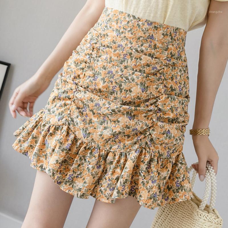 Skirts Shintimes Folds Ruffles Chiffon Skirt Women Fashion Sweet Woman High Waist Floral Mini Summer Faldas Cortas, Purple
Skirts Shintimes Folds Ruffles Chiffon Skirt Women Fashion Sweet Woman High Waist Floral Mini Summer Faldas Cortas, Purple