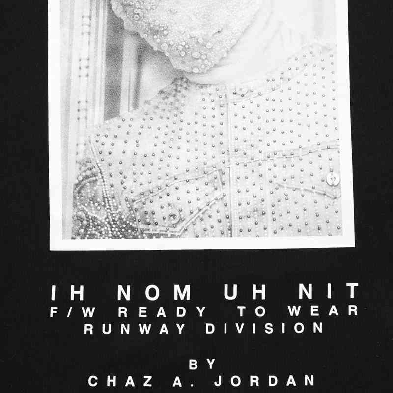 Ih Nom Uh Nit T Shirt Black Series Limited Edition Top Quality T-shirt Men Women Summer Dress 210420