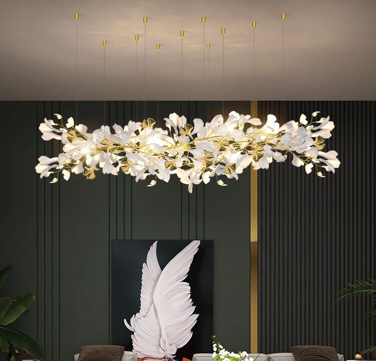 New Style Gold Branches Chandeliers With Porcelain Leaves Chandelier Interior Home Decor Lustre Luxury drawing room Chandelier
New Style Gold Branches Chandeliers With Porcelain Leaves Chandelier Interior Home Decor Lustre Luxury drawing room Chandelier