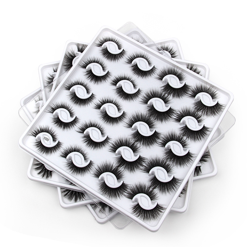 Natural Thick Curly 3D Mink False Eyelashes Extensions Multilayer Soft & Vivid Reusable Hand Made 20 Pairs Fake Lashes Set Easy To Wear Lash Eyes Makeup For Women
Natural Thick Curly 3D Mink False Eyelashes Extensions Multilayer Soft & Vivid Reusable Hand Made 20 Pairs Fake Lashes Set Easy To Wear Lash Eyes Makeup For Women