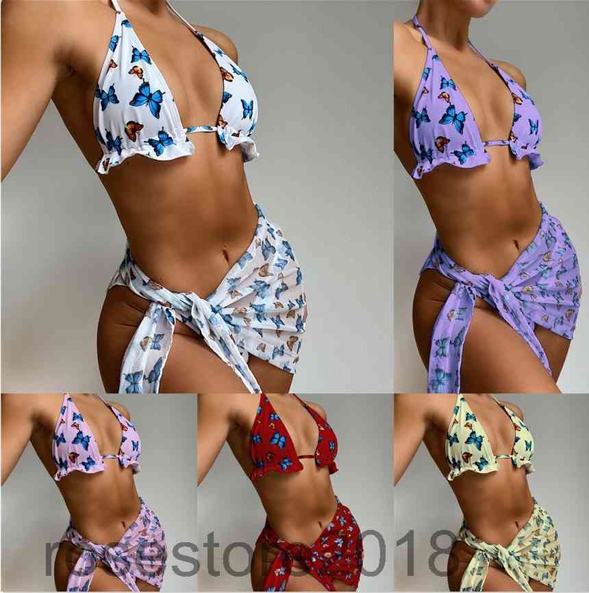 Designer Swimwear Bikini Top women swimsuit Outfits summer New women' Designer fashion sexy Slim butterfly print split yarn skirt bikini gathered Three piece sets, Mix or give list
Designer Swimwear Bikini Top women swimsuit Outfits summer New women' Designer fashion sexy Slim butterfly print split yarn skirt bikini gathered Three piece sets, Mix or give list