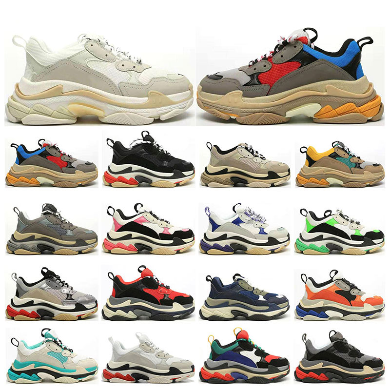 Fashion Paris 17FW Triple S men Sneaker Casual Dad Shoes for Man Women Black white red yellow beige Sports sneakers Size 36-45, 15
Fashion Paris 17FW Triple S men Sneaker Casual Dad Shoes for Man Women Black white red yellow beige Sports sneakers Size 36-45, 15