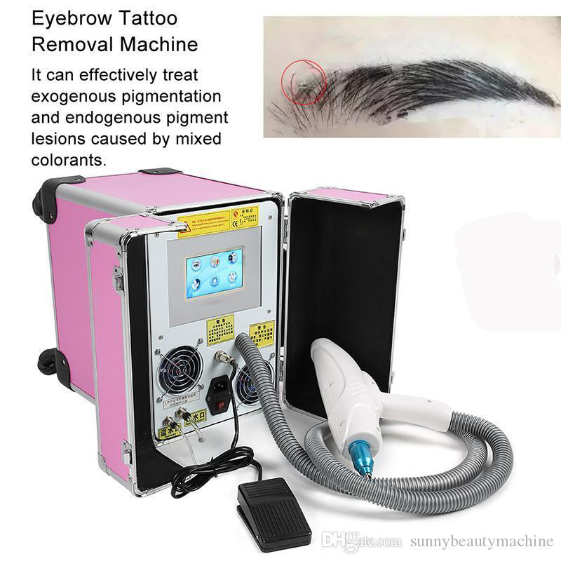 2022 portable Professional Carbon Peel Q Switched ND YAG picosecond picos Laser Tattoo Removal Machine Pigments Removal 1064nm 532nm