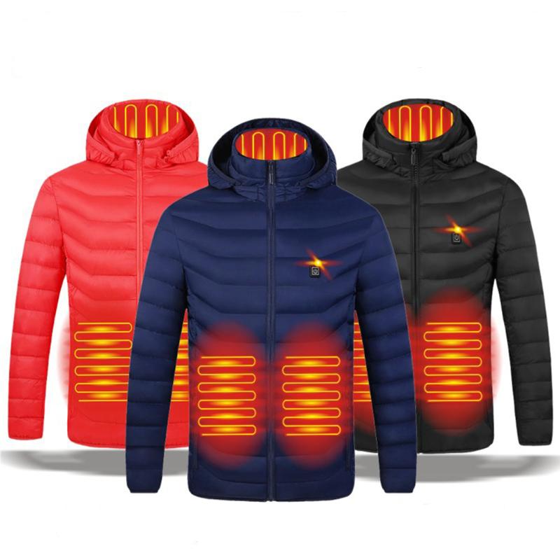 Hunting Jackets 2021 Men Winter Warm USB Heating Smart Thermostat Pure Color Hooded Heated Clothing Waterproof Cotton, Camo;black
Hunting Jackets 2021 Men Winter Warm USB Heating Smart Thermostat Pure Color Hooded Heated Clothing Waterproof Cotton, Camo;black