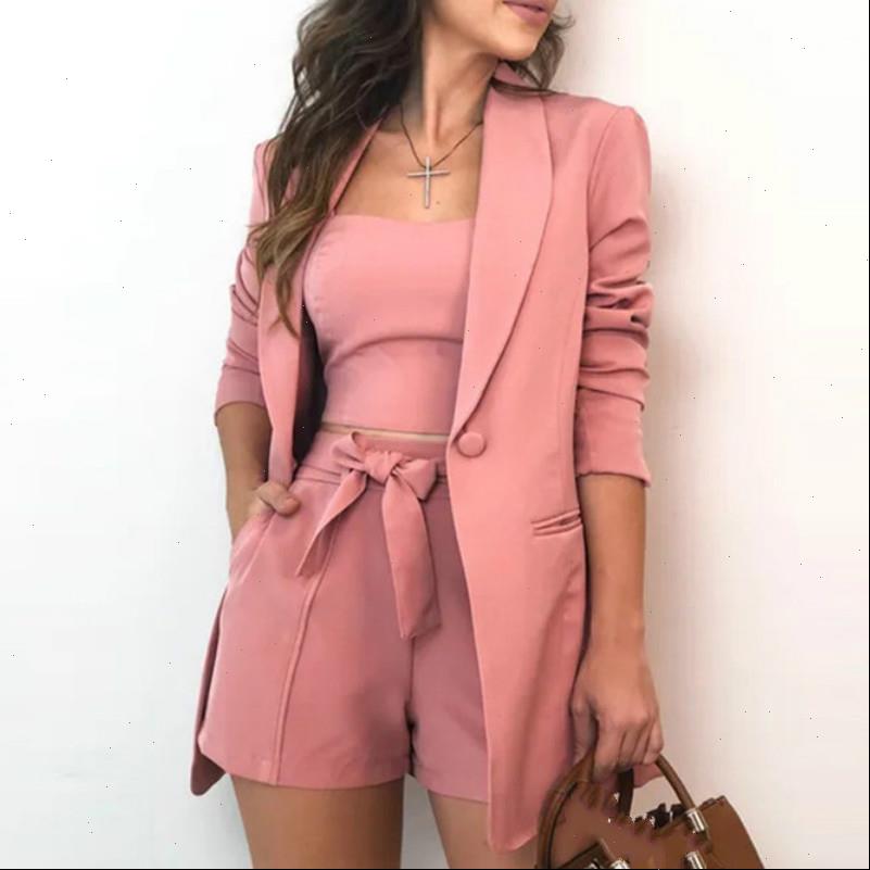 blazer shorts with crop womenpant elegant casual 3 pieces sets classy ladies suits female pink black gray summer autumn, White
blazer shorts with crop womenpant elegant casual 3 pieces sets classy ladies suits female pink black gray summer autumn, White