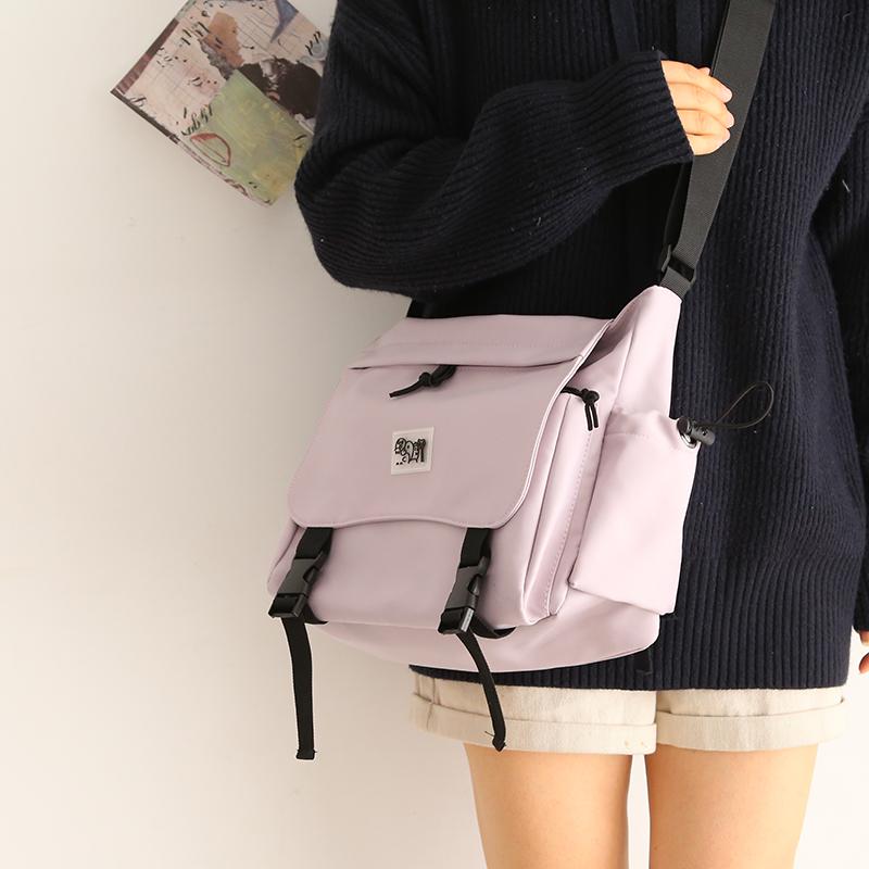 Evening Bags Solid Color College Student School Bag Shoulder Small Fresh Women Purses And Handbags Crossbody Bookbag, Black
Evening Bags Solid Color College Student School Bag Shoulder Small Fresh Women Purses And Handbags Crossbody Bookbag, Black